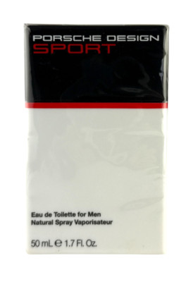 (259,98EUR/100ML) PORSCHE DESIGN - SPORT FOR MEN 50ML EAU DE TOILETTE SPRAY NEU