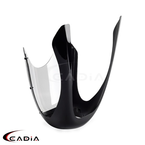 Half Fairing Windshield For BMW Honda Suzuki Thruxton Yamaha Cafe Racer Style - Picture 9 of 12