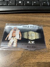 Lance Archer 2022 AEW Upper Deck Allure Title Fights Insert Card Wrestling