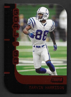 2000 Stadium Club Goal to Go #G3 Marvin Harrison Indianapolis Colts HOF
