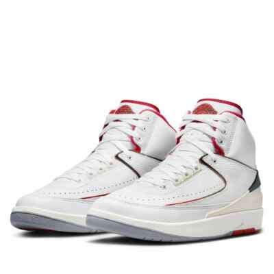 Air Jordan Retro DQ8562-101 Sneaker Unisex Kids White Red Basketball  Shoes