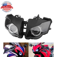 Fully Assembly Headlight Head Lamp White Eye Projector For Honda CBR1000RR 08-11