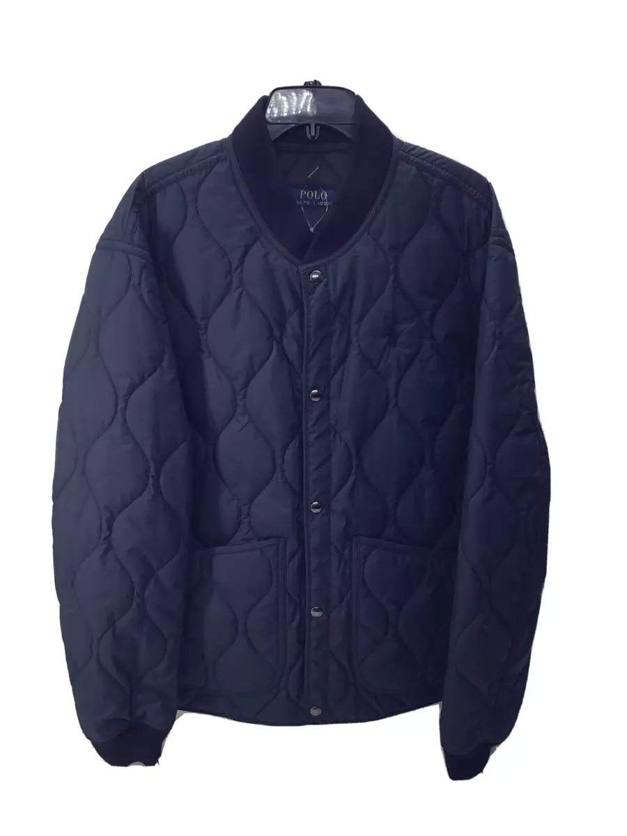 Ralph lauren quilted 2024 bomber jacket