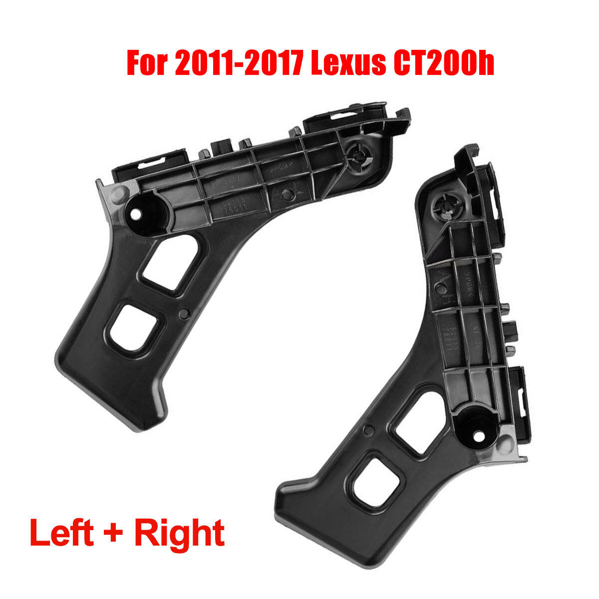 2011-2017 Lexus CT200h Front Left Right Bumper Bracket Set - New OEM Replacement