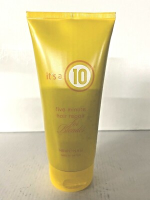 It's A 10 Five Minute Hair Repair For Blondes 5oz New 