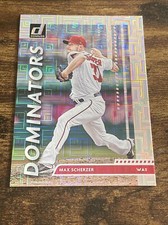 2020 Panini Donruss Dominators Vector #D1 Max Scherzer C3946*