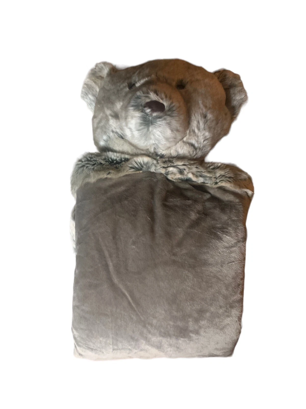 NEW Pottery Barn Kids Plush BEAR Play Mat BROWN *NWOT* 003