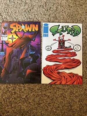 Spawn #2 (Image Comics, June 1992) And Stupid #1 Todd McFarlane | eBay