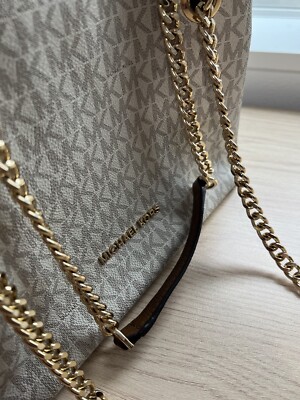 Michael Kors Signature Jet Set Chain Small Shoulder Bag | eBay