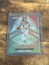 2022-23 Panini Prizm Prizmatic Silver Prizm Zach LaVine #6