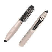 Hair Straightener Brush Ceramic Negative Ionic Hair Straightener Co... Fast Ship