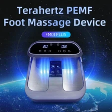 Terahertz Therapy foot massage Cell Energy PEMF Tera  Circulation Stimulator