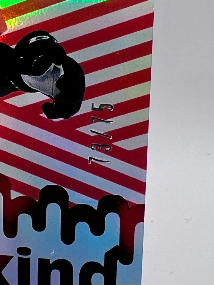 Isaac Ratcliffe 2022-23 Upper Deck Stature Wunderkind #W-22 Red /75 Flyers RC SP - Image 2 of 3