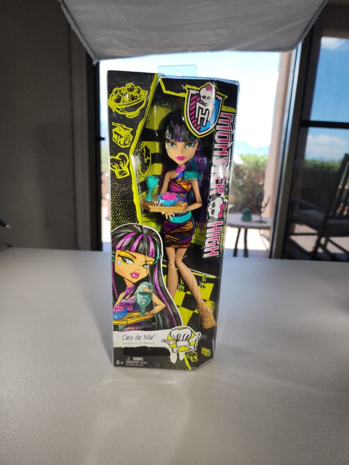 monster high creepateria cleo de nile with box RARE HTF