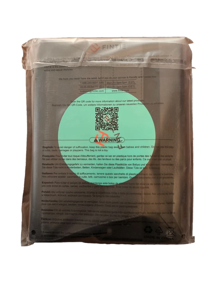 Fintie Apple IPad Black Rotating Case With Pencil Holder. 10.2” EPAK140. New. - Image 2 of 3