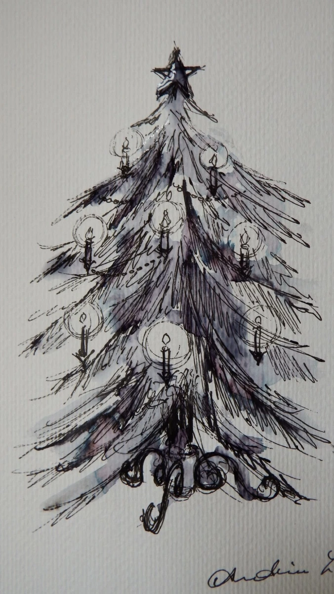 Aggregate 151+ sketch of christmas latest in.eteachers