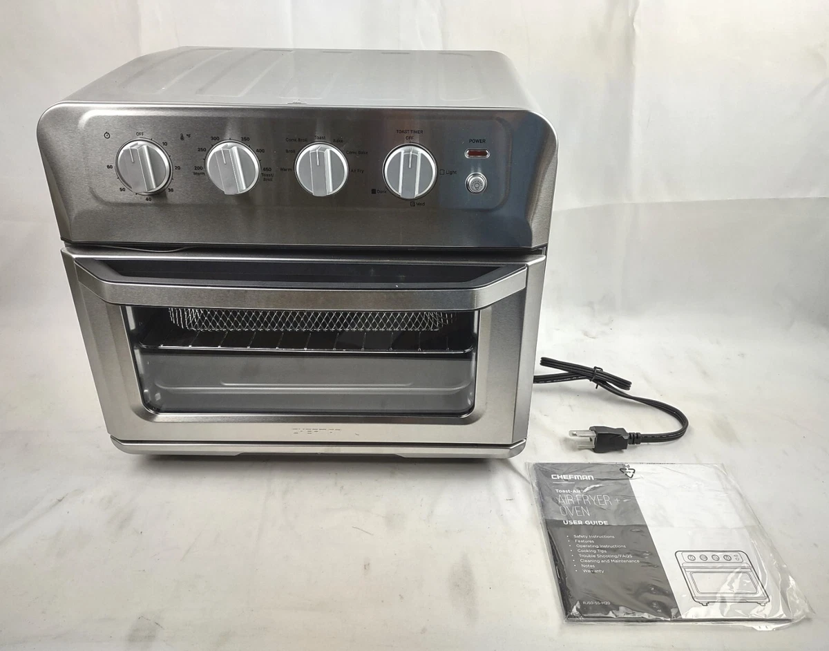 Chefman Toast Digital Air Fryer Oven - Stainless Steel