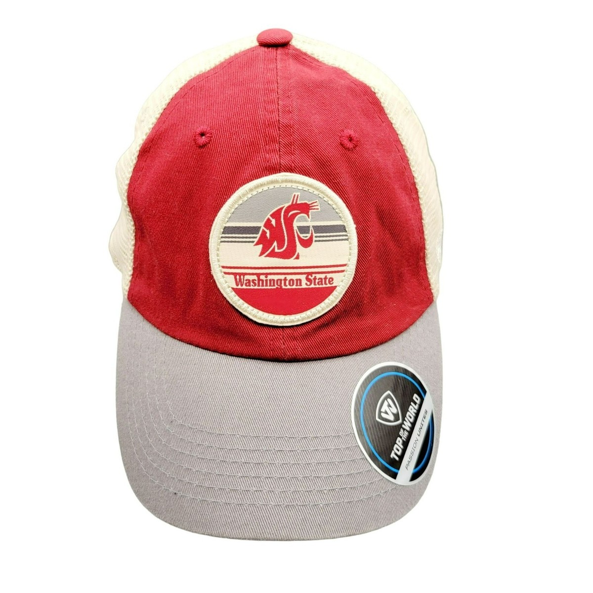 Washington State University Cougars Hat Snapback Top of the World