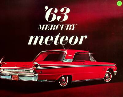 271677) Mercury Meteor - USA - Übergröße - Prospekt 1963
