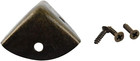 <!--F#f_0-->8 Pcs 25Mm Bronze Tone Metal Case Box Cabinet Corner Pads Protectors Guards<!--F/-->
