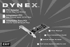 Dynex Fast Ethernet Adapter PCI 10/100Mbps (New Never Used) 