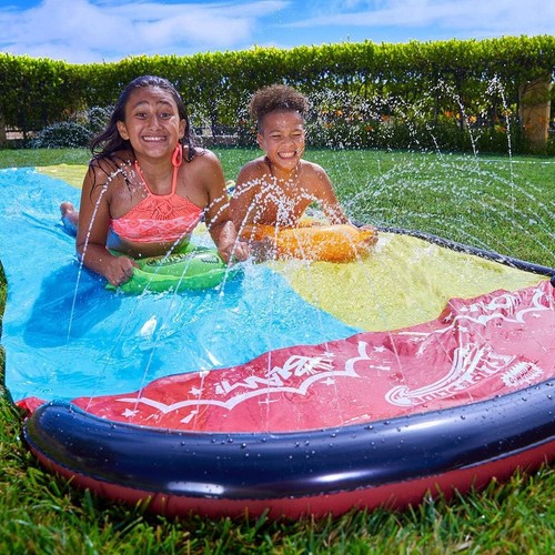 Slip N Slide Wave Rider Double with 2 Slide Boogies - Picture 8 of 9