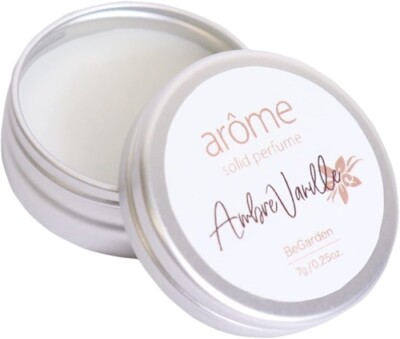 BeGarden Arome Amber Vanilla Solid Perfume 7g Amber Vanilla Fragrance