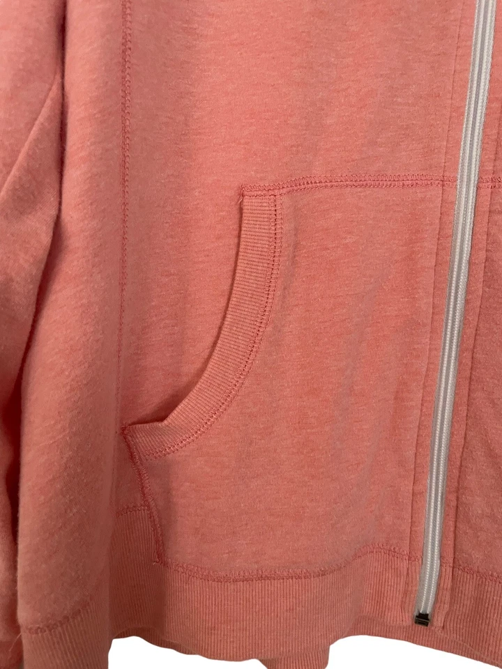 TEK GEAR сухой TEK персиковый хлопок/полиэстер полный молнии куртка женщин XL розничной $39 - Изображение 3 из 4