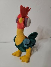 Disney MOANA Plush Clucking and Screaming HEI HEI Chicken 13" Works FLAW