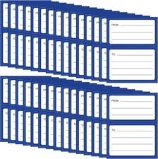 to from Return Address Mailing Labels 120 Pcs Blank Self Adhesive Mail Shipping 