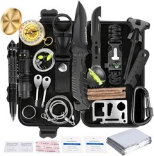 35 in 1 Survival Kit First Aid Emergency Gear Outdoor Adventure Compact