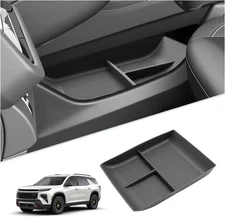 Lower-mounted center console storage box for vehicle models