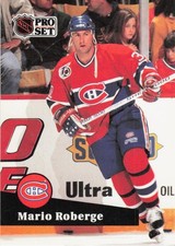1991-92 Pro Set #415 Mario Roberge