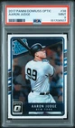 151706507 Aaron Judge 2017 Panini Donruss Optic #38 RC Rated PSA 9 Rookie