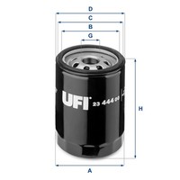 ÖLfilter UFI 23.444.00 Anschraubfilter FüR 131 Autobianchi Croma Lancia 127 Tipo