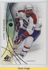 2024-25 Upper Deck SP Game Used Legends Larry Robinson #180 HOF READ 5ya