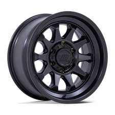 Pro Comp PA203 Beacon 17x8.5 +0 Matte Black Wheel 5X127 5X5 (QTY 4)