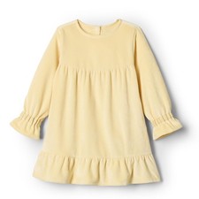 Amazon Essentials x Sofia Grainge Baby Girls' Longsleeve Corduroy Dress, Butter
