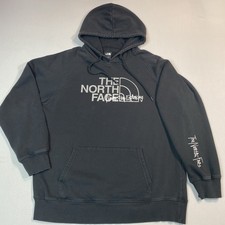 The North Face Hoodie Women's Large Black Pullover Never Stop Exploring