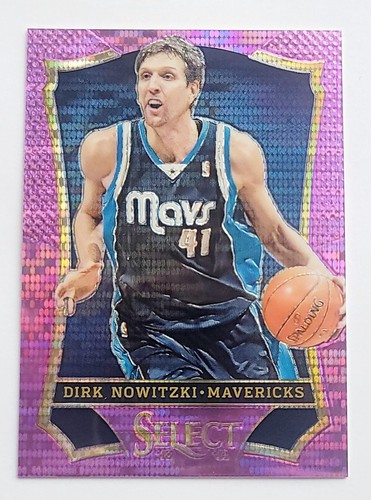 Dirk Nowitzki [Gold Prizm] #142 2013 Panini Select card