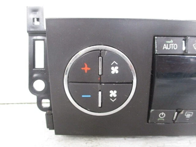 GMC Yukon 2007-2011 delantero doble automático temperatura clima control de aire acondicionado OEM LKQ Foto 2 de 4