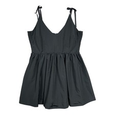 The Occasion Old Navy Fit & Flare Tie Strap Mini Dress Sz XXL Black