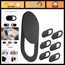 Ultra-Thin Webcam Cover Slide 6 Pack  Privacy Shield for Laptop, Tablet, Phone,