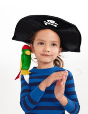Hanna Andersson Kids Toddler Pirate Hat and Bird Costume Pretend Play Toy