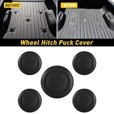 Fits 11-23 Ford Super Duty 5th Wheel Hitch Puck Cover Plug Trim Ring Accessories
