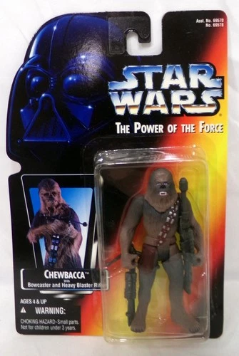 Star Wars Power of the Force Chewbacca 3.75" Figure Kenner 1995 New Sealed