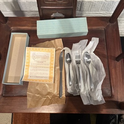 Royal Palm Superior Stainless Tableware: The International Silver Company