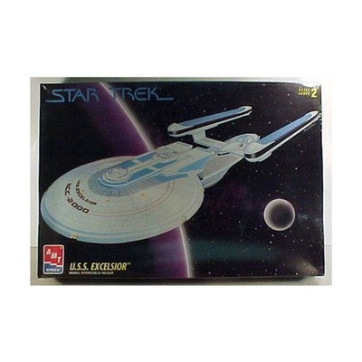 AMT-ERTL Star Trek Model Kits 1/1000 Star Trek - U.S.S. Excelsior VG+/NM