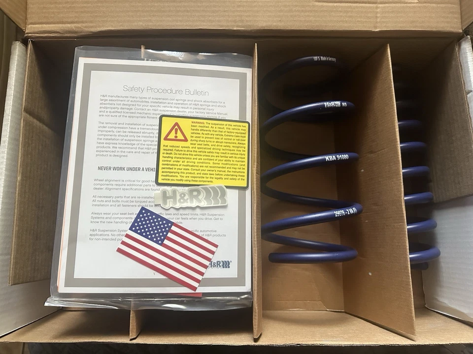 H&R Performance Lowering Springs - Image 4 of 4