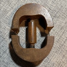 VTG Adjustable Wooden Hat Stretcher A. CHAPIN  CO ROSE ST. NEW YORK stamp